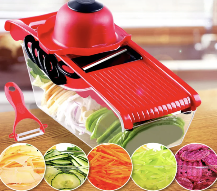 Rebanadora de Cocina Multifunción