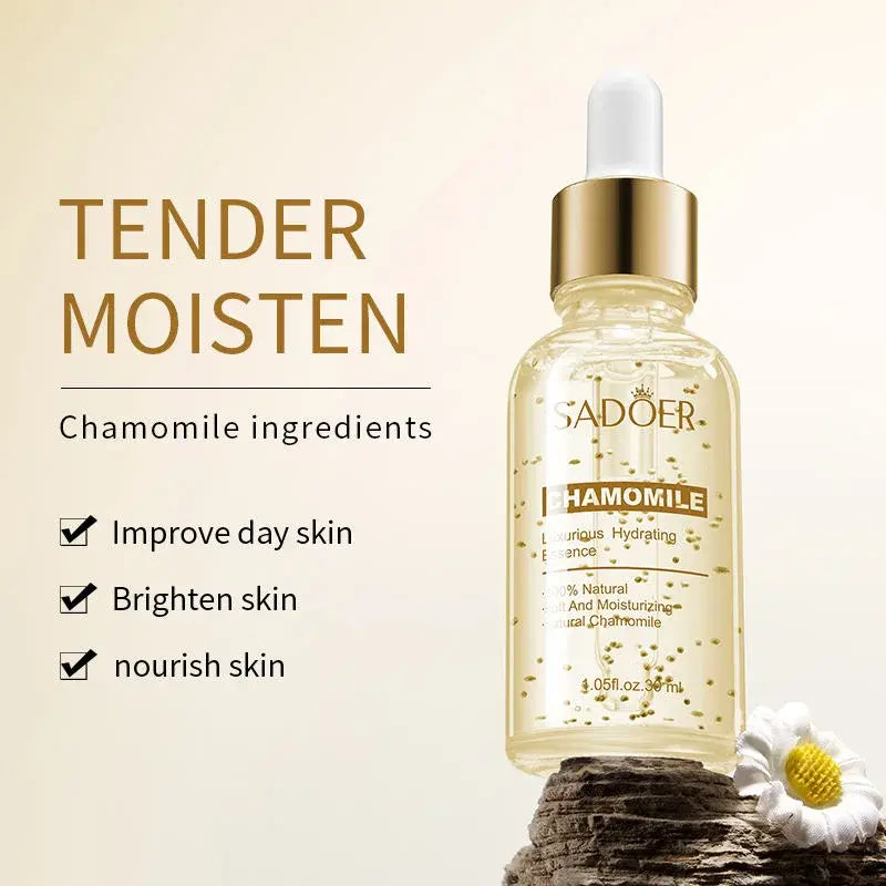 ESENCIA FACIAL CALMANTE HIDRATANTE 100% NATURAL CON CAMOMILA