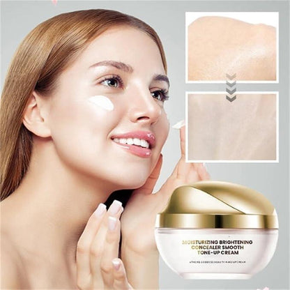 Crema correctora iluminadora hidratante y tonificante suave
