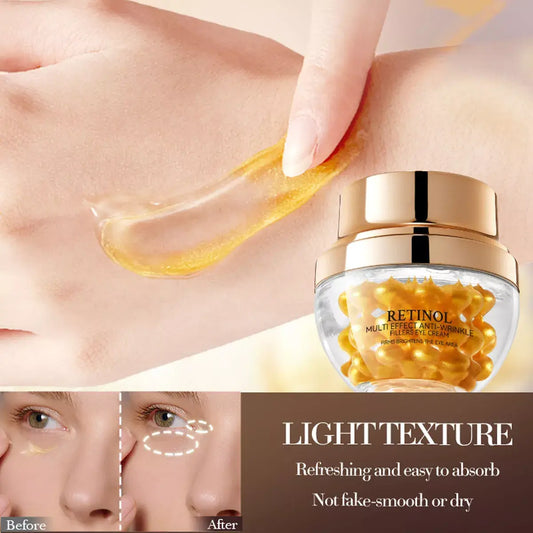 Contorno de Ojos Reafirmante con Retinol – Ilumina y Suaviza las Líneas de Expresión