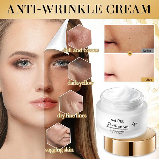 Crema Facial Reafirmante Antiarrugas con Veneno de Abeja (50g) – Efecto Lifting Natural