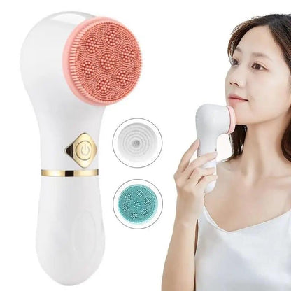 Cepillo de limpieza facial eléctrico