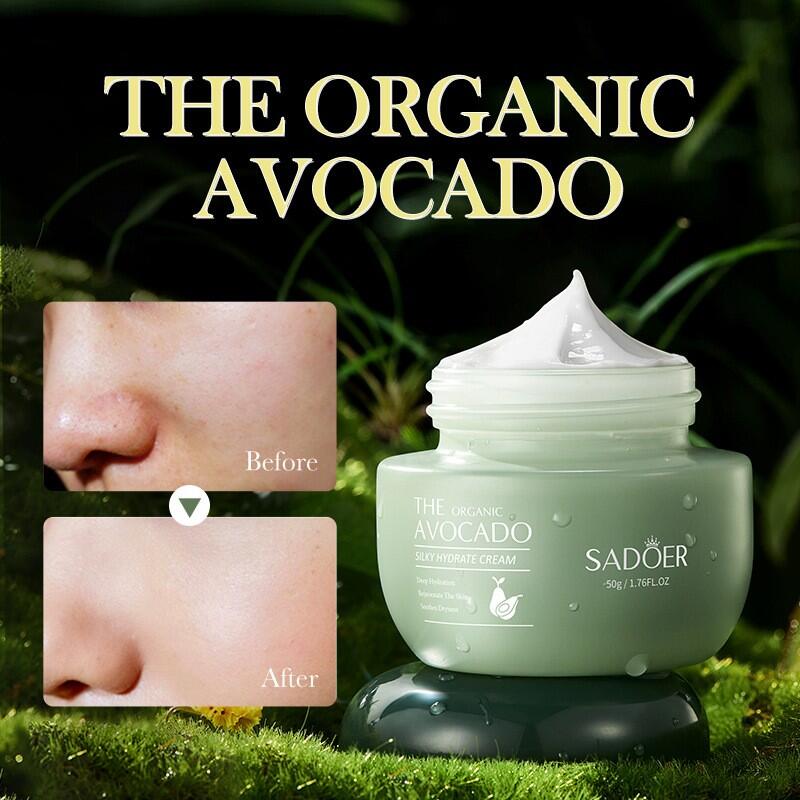 Crema Hidratante Sedosa de Aguacate Orgánico – 50ml
