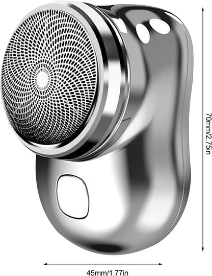 Mini Afeitadora Eléctrica Portátil para Hombre