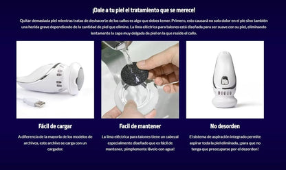 Removedor de Callos Eléctrico