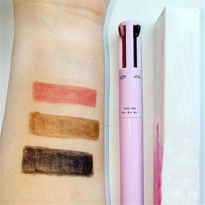 Lápiz de Maquillaje Multifuncional 4 en 1