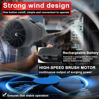 Soplador de aire Portátil Multifuncional con 2 baterías