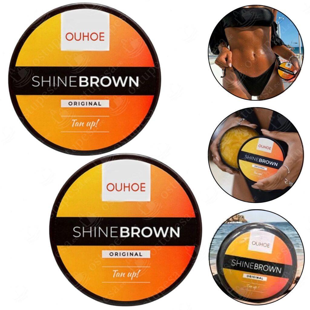 Crema Acelerador Bronceadora Shine Brown Ouhoe