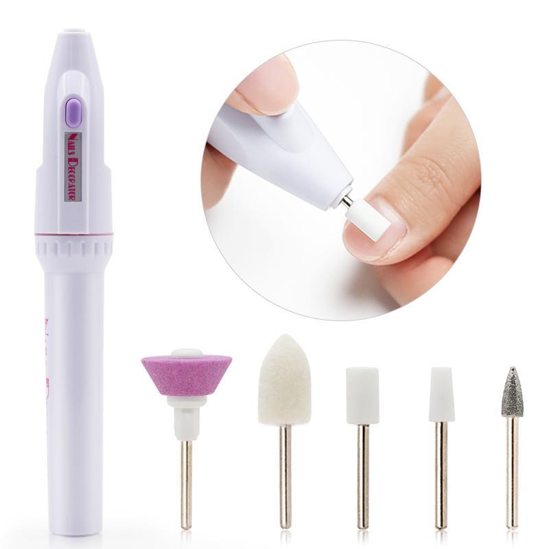 Set Profesional Manicura Eléctrico 5-en-1