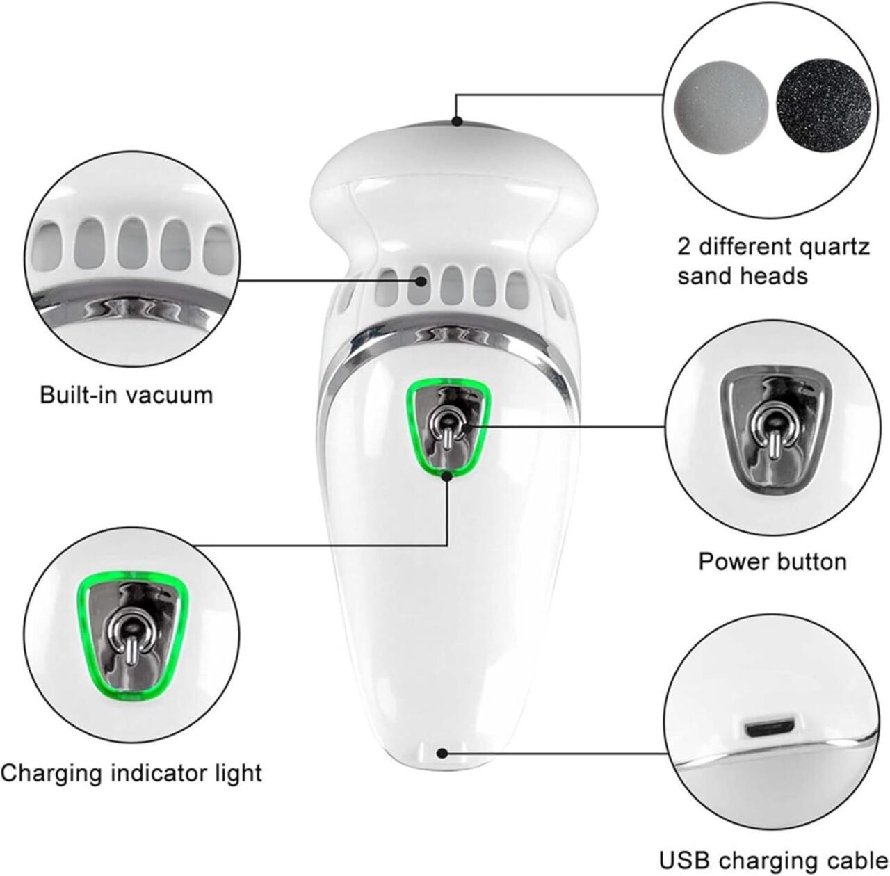 Removedor de Callos Eléctrico