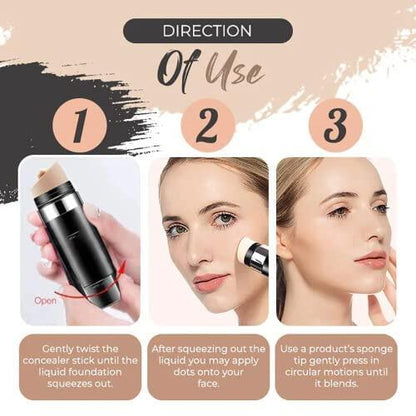 Corrector Facial en Barra – Cobertura Perfecta e Hidratación