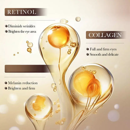 Contorno de Ojos Reafirmante con Retinol – Ilumina y Suaviza las Líneas de Expresión