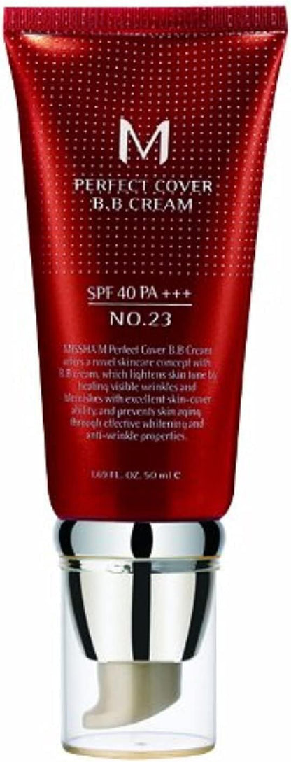 MISSHA M PERFECT COVER BB CREAM SPF42 PA++++ N23 NATURAL BEIGE 20 ML