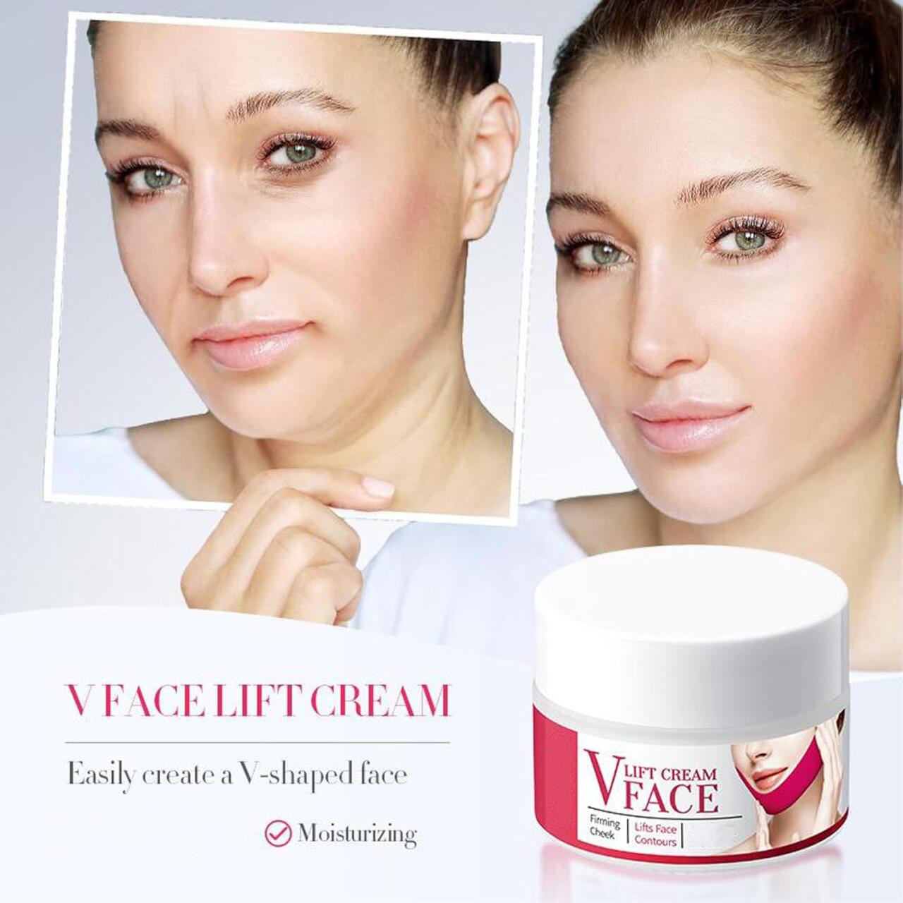 Crema Facial V-Lift – Reafirma, Moldea y Eleva el Contorno Facial