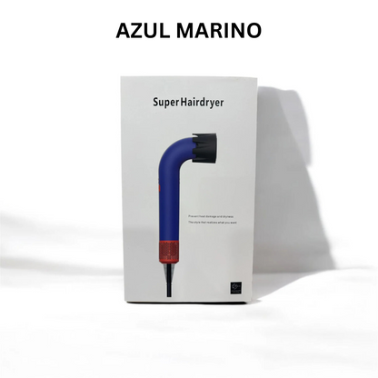 Súper Secador de Pelo Profesional con 4 Cabezales – Potencia y Estilo de Salón en Casa