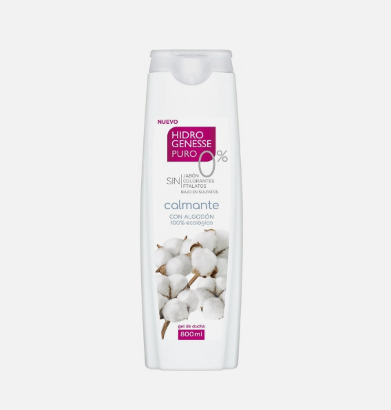 🛁 Gel de Baño y Ducha Calmante 800ml – Relajación Total y Cuidado Suave en Formato Familiar