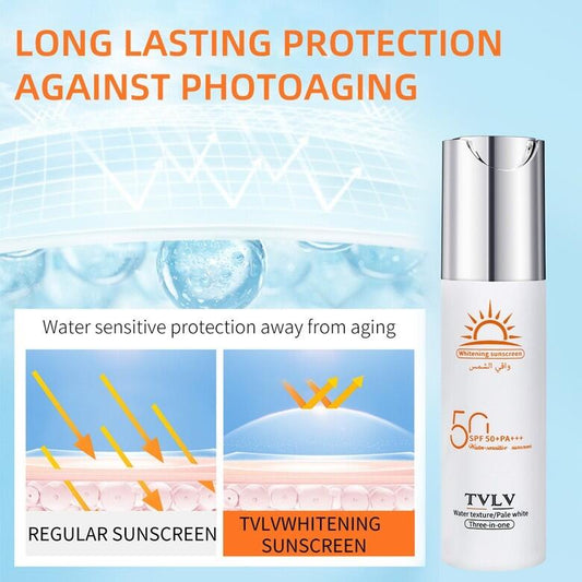 PROTECTOR SOLAR SPF50+ PA+++ BLANQUEADORA – 50 GR