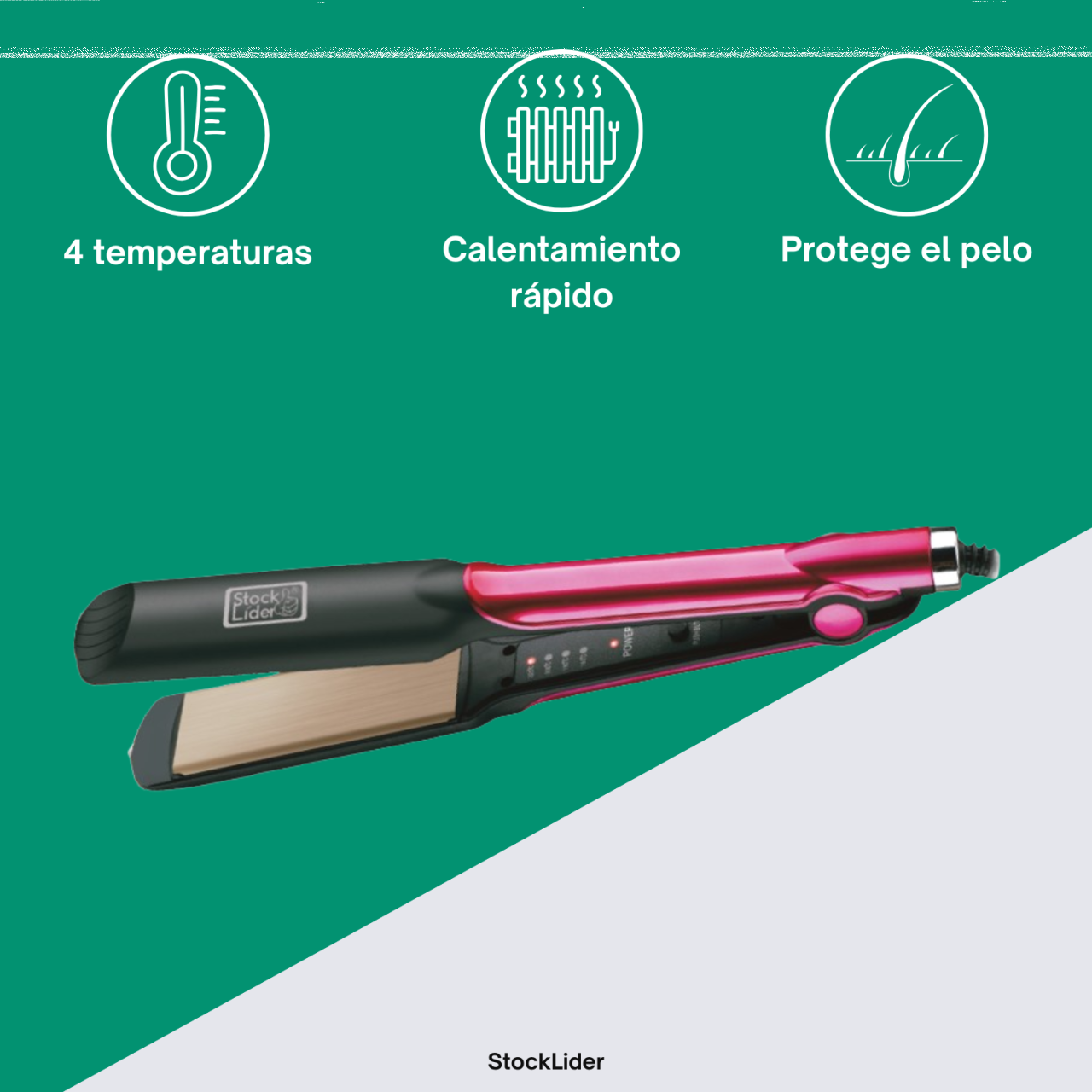PLANCHA PARA EL CABELLO