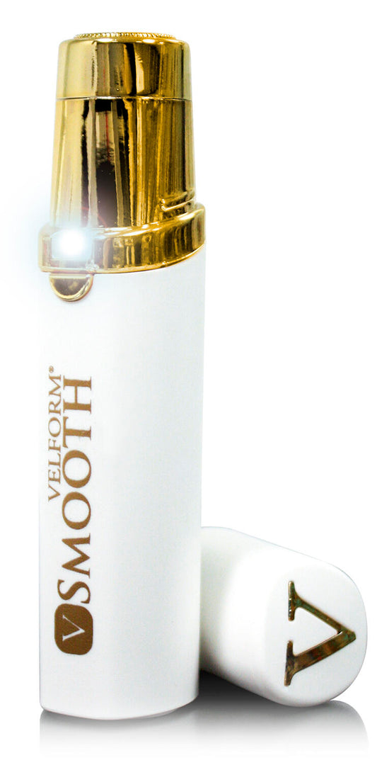 Depiladora facial compacta con cabezal de oro 18K