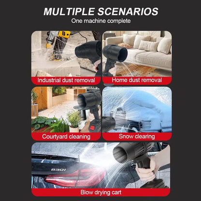 Soplador de aire Portátil Multifuncional con 2 baterías