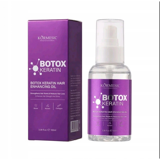 ACEITE CAPILAR MEJORADOR CON KERATINA 100ML. KORMESIC