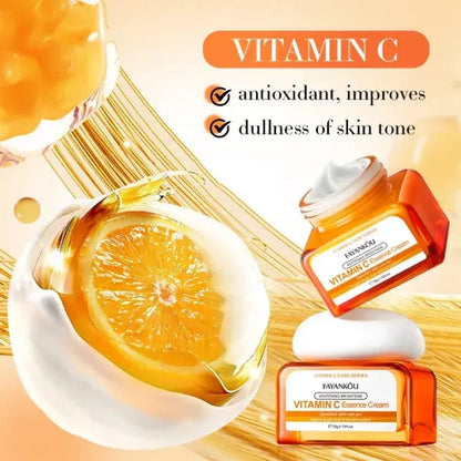 Crema Facial Blanqueadora e Iluminadora con Vitamina C (50g)